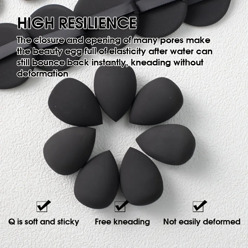 35‑Piece Pro Makeup Sponge Set – Latex‑Free Hydrophilic Blenders for Flawless Foundation, Concealer & Contour