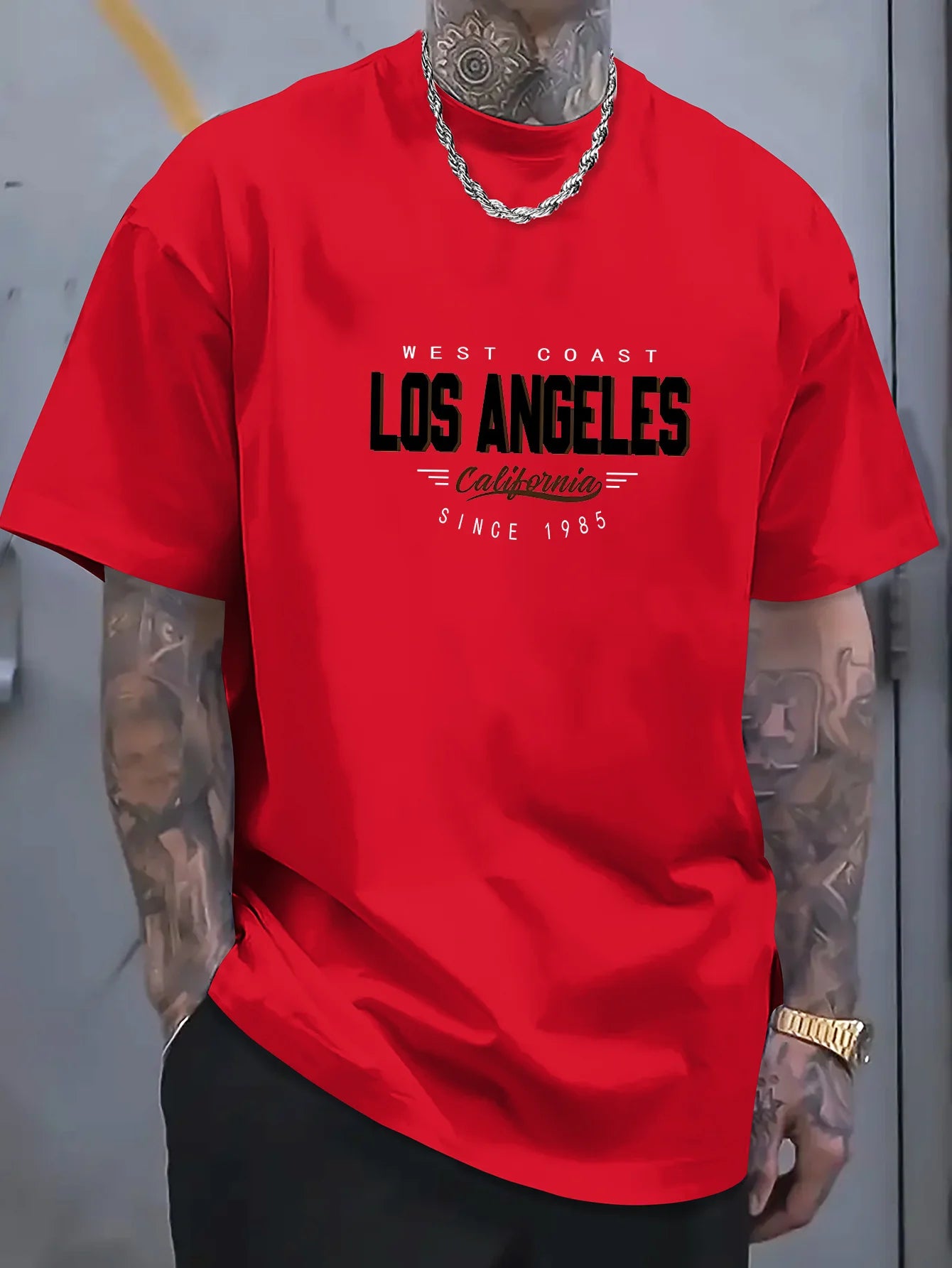 Los Angeles Letter T‑Shirt