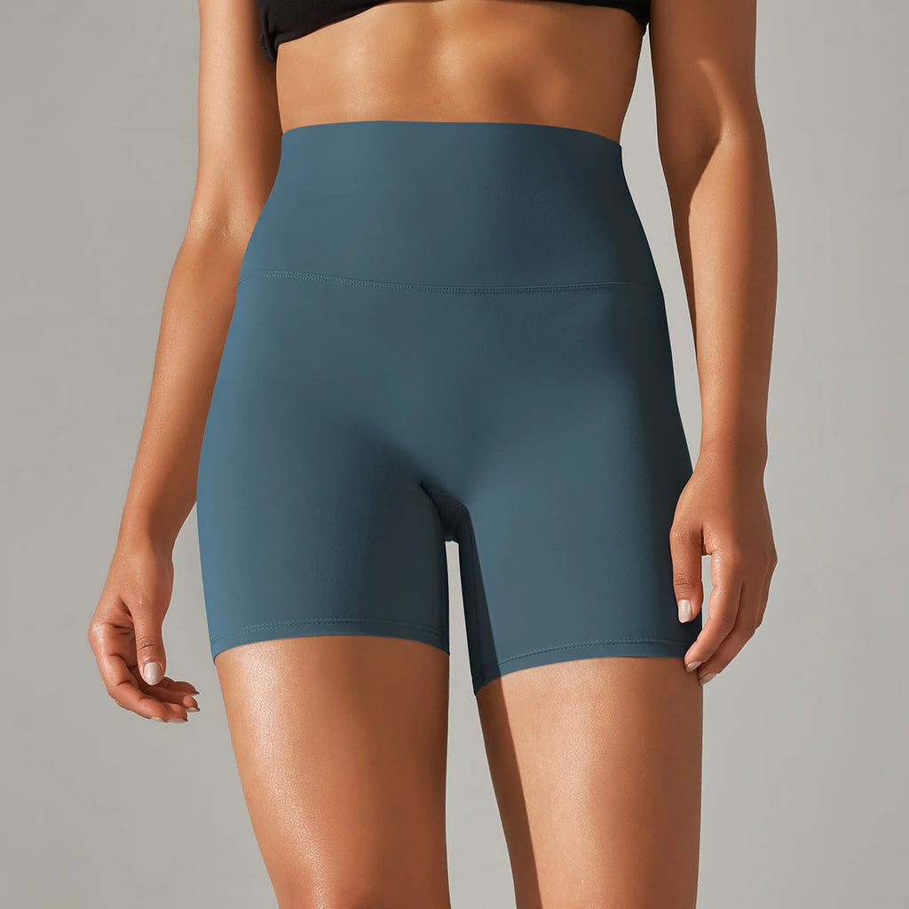 Seamless High Waist Yoga Shorts for Women