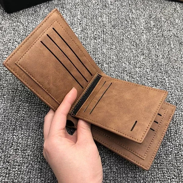 Custom Photo Engraved Wallet for Men – Personalized Father’s Day Gift