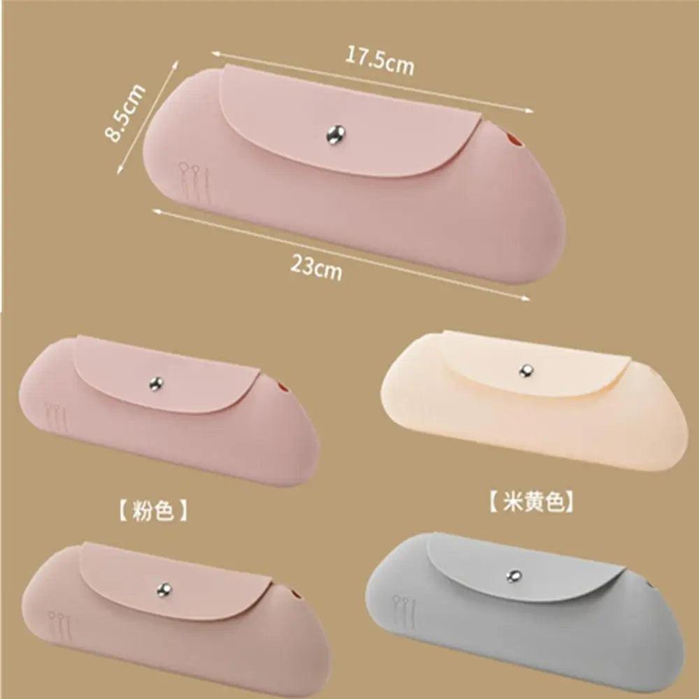 Cosmetic Bag Makeup Brush Storage Bag Portable Travel Wash Toiletries Organizer Silicone Waterproof Dirt-resistant 2024 New