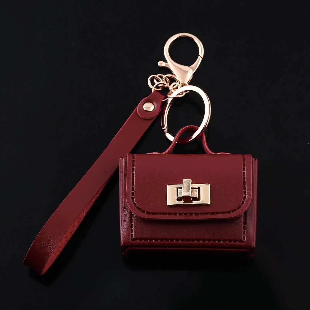 Korea Cute Mini Bags Bag Charms Colorful Pendant Kawaii Keychain for Women Simple Casual Bag Accessories Gift брелок для ключей