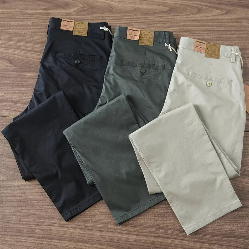 Retro Slim Chino Pants