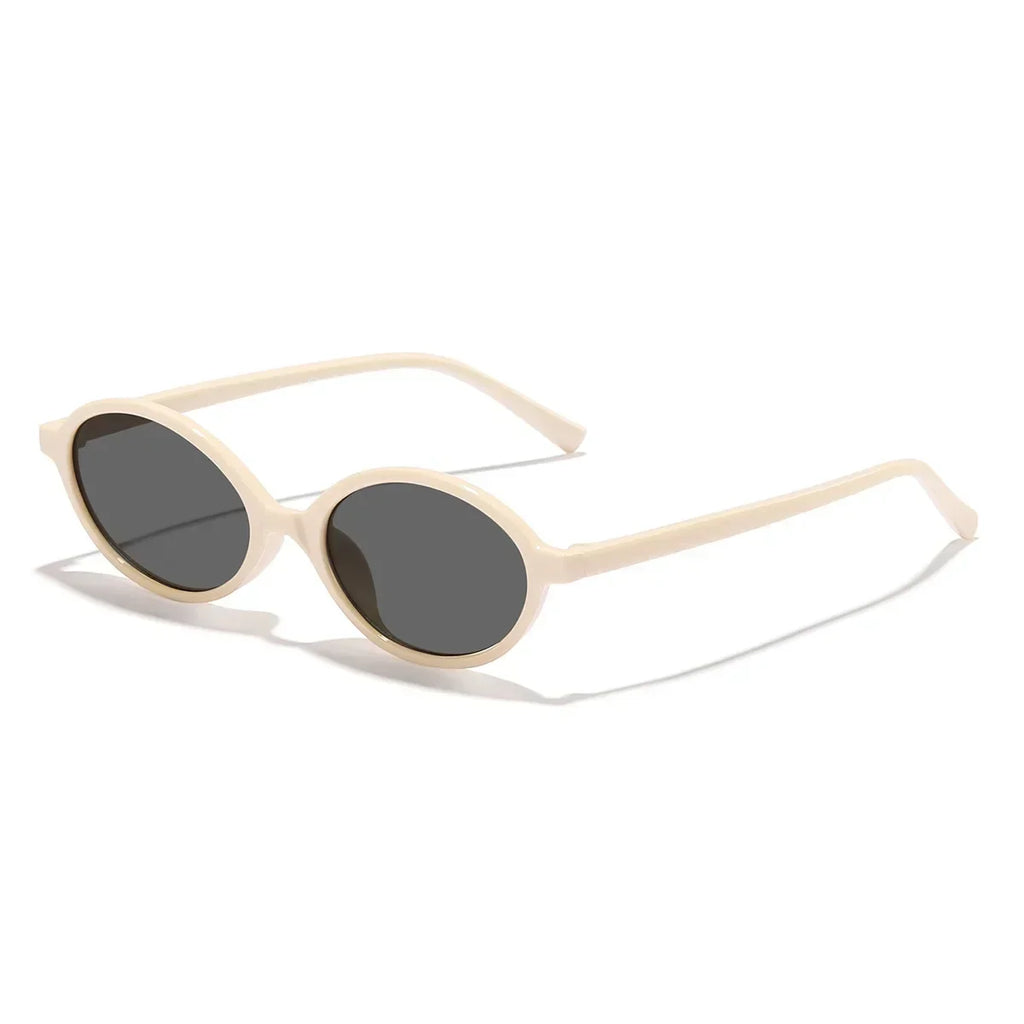 2024 Trend Oval Sunglasses — Unisex Elliptical Small‑Frame UV‑Protection Ultra‑Light Eyewear