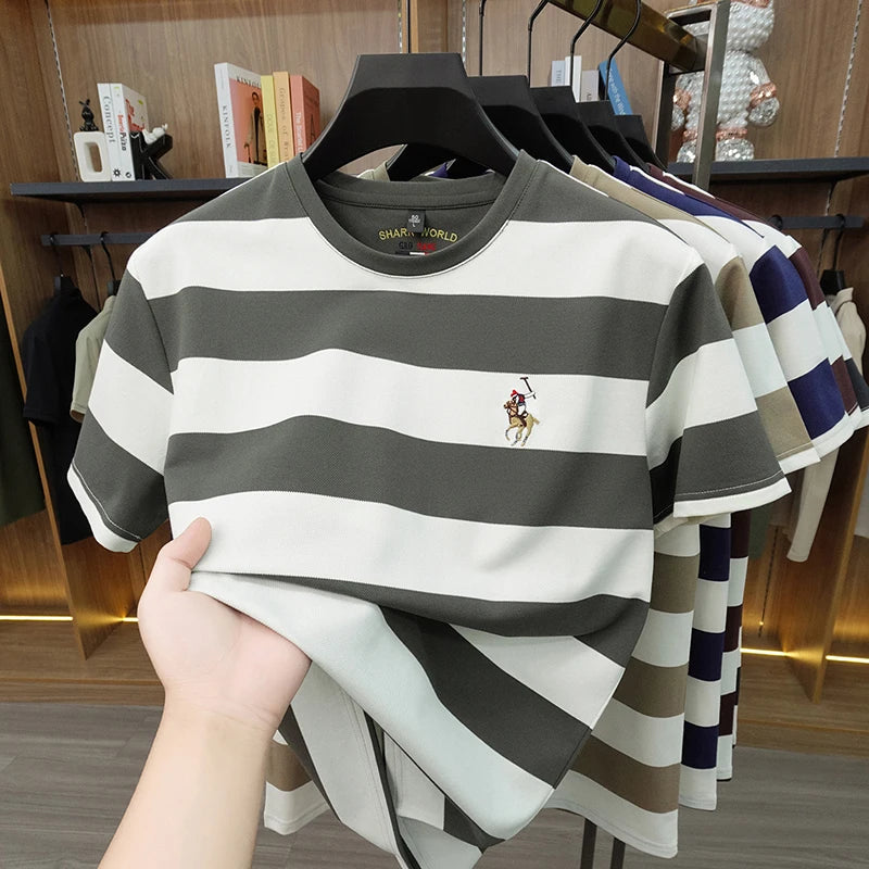 Round‑Neck Short‑Sleeve T‑Shirt
