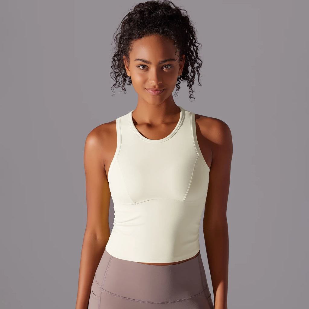 Sport Bra Women Yoga Vest Sports Underwear Women Shockproof Sagging Resistant Yoga Vest Fitness Bra Integrated Professional Runn