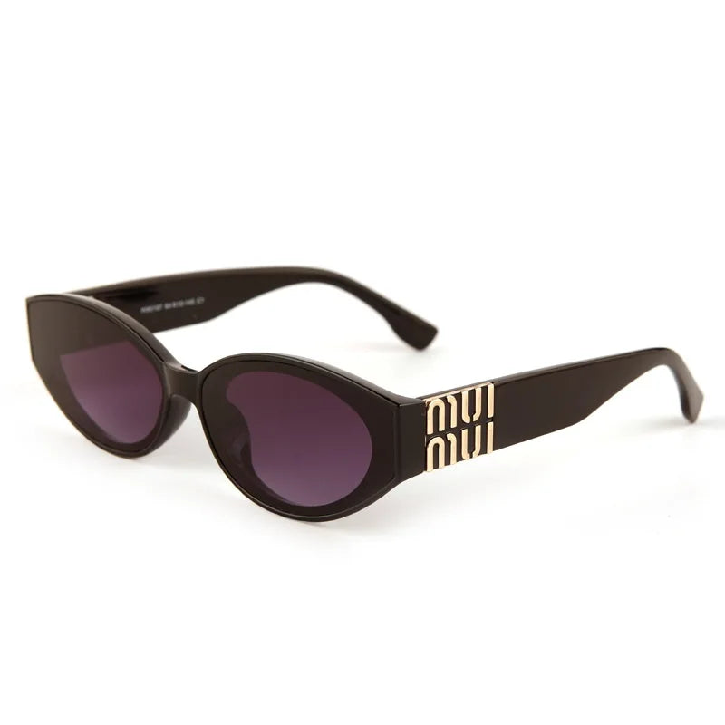 Glamour Fashion Luxury Oval Sunglasses