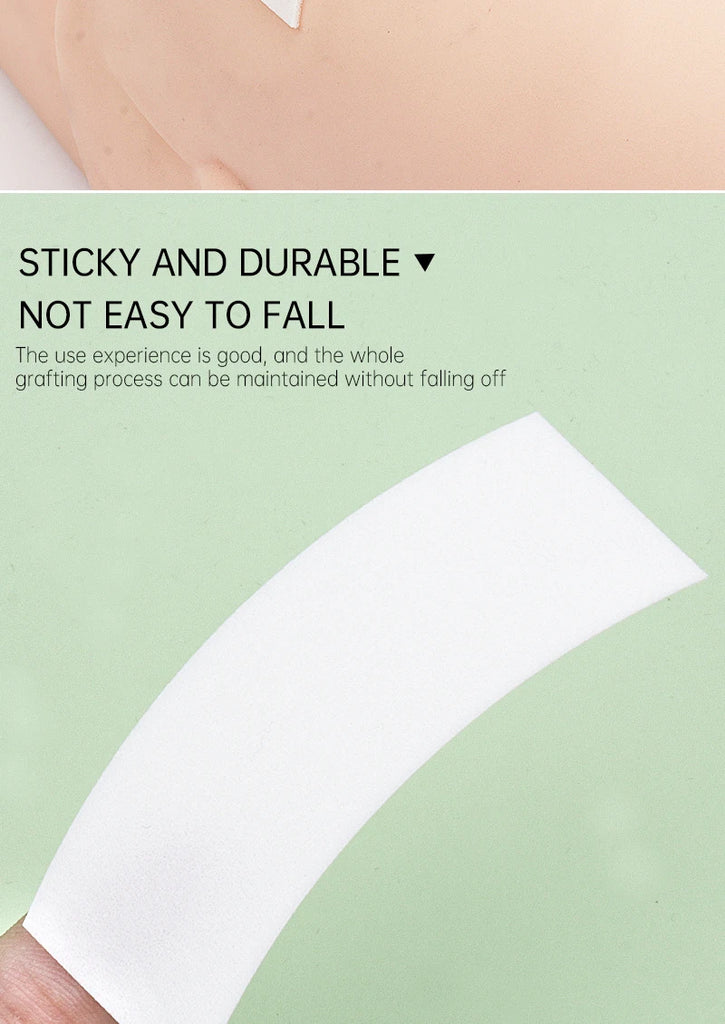 110pcs/Roll Under‑Eye Tapes & Gel Pads – Foam Eyelash Extension Eyepads for Professional Lash Application