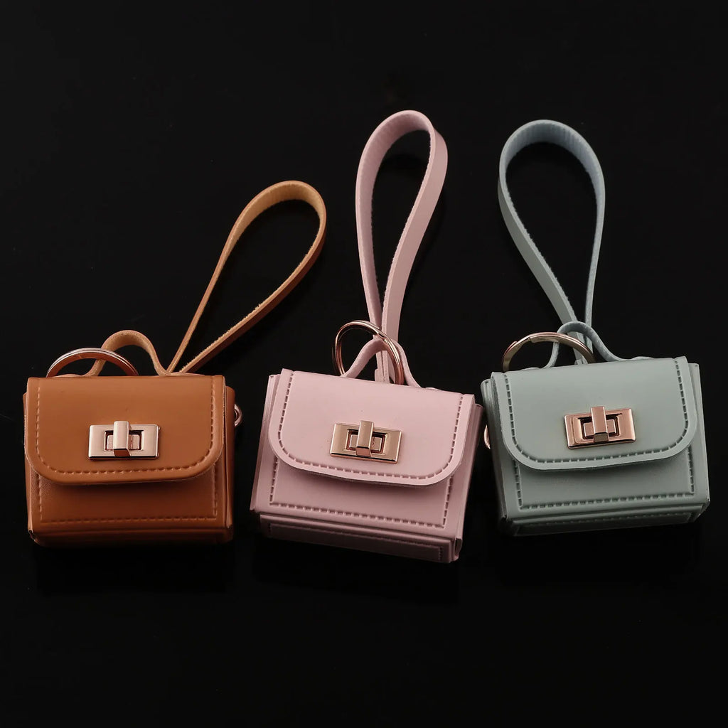 Korea Cute Mini Bags Bag Charms Colorful Pendant Kawaii Keychain for Women Simple Casual Bag Accessories Gift брелок для ключей