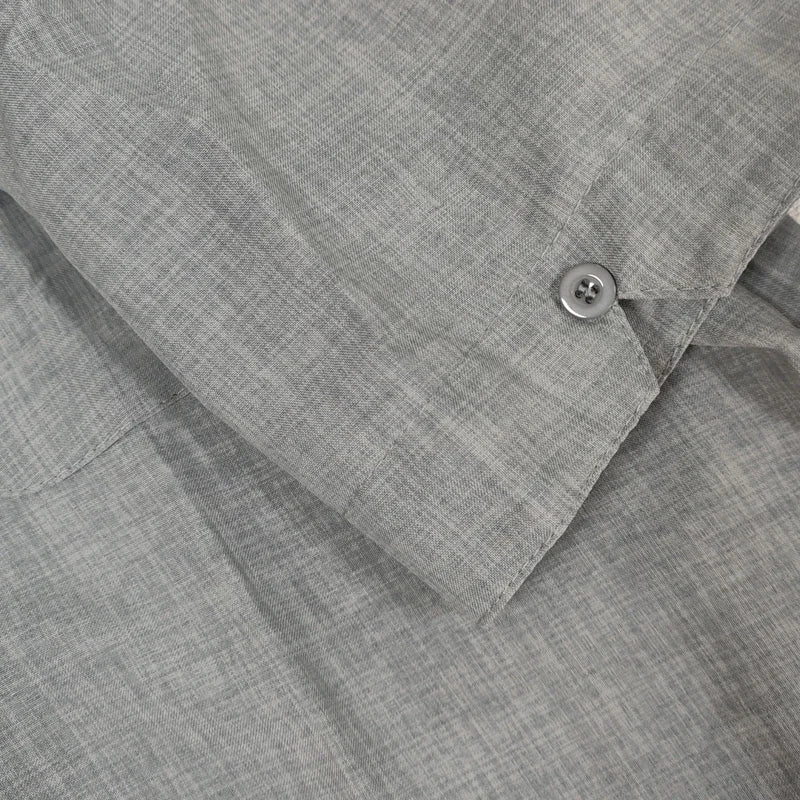 Men’s Cotton‑Linen Summer Shirt – Solid Short‑Sleeve Turn‑Down Collar Casual & Beachwear Top
