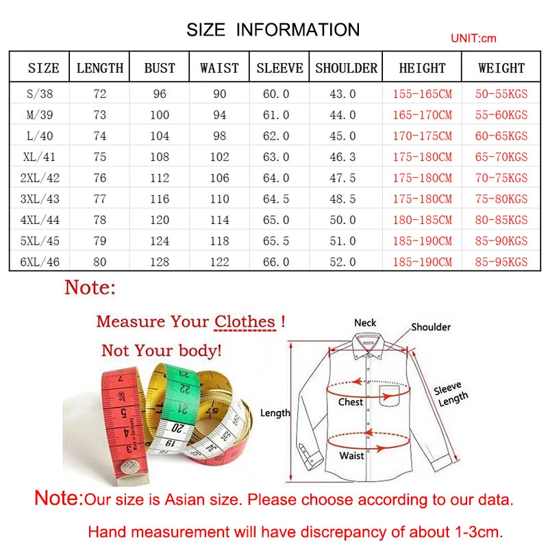 Men Long Sleeve Shirts Fashion Print Plaid Wrinkle Resistant Non Ironing Stripe Man Clothing Casual Smart Business Dress Shirts