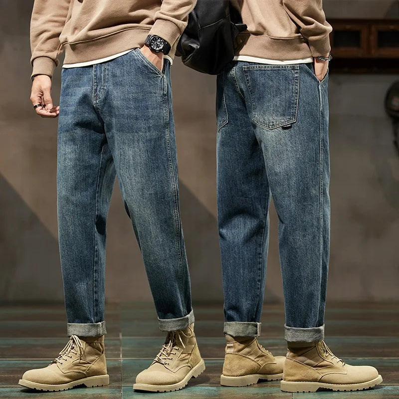 Loose Harem Denim Pants