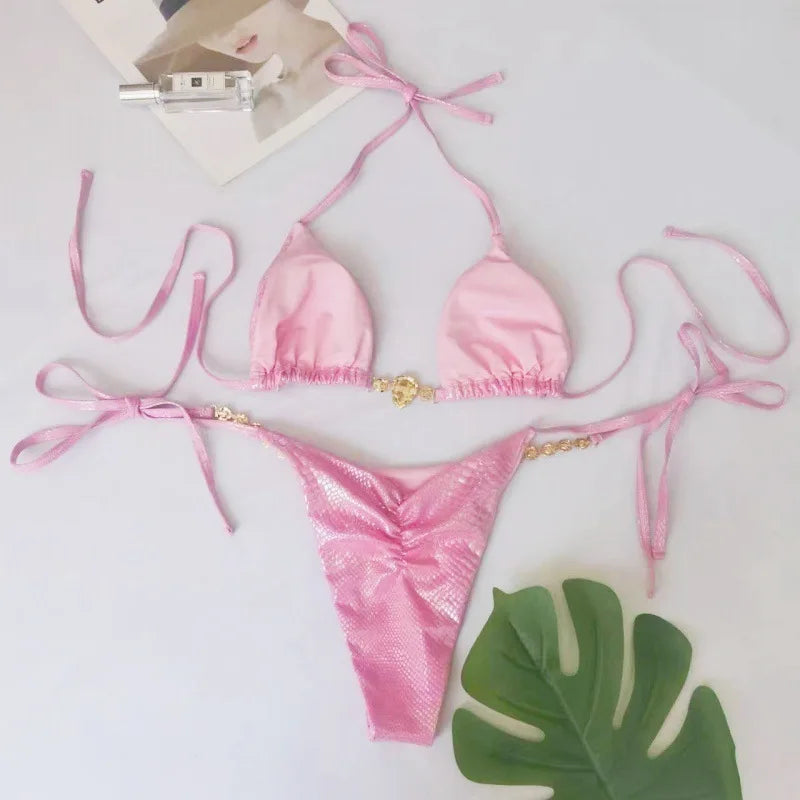 Women’s 2026 Sexy Brazilian Bikini Set