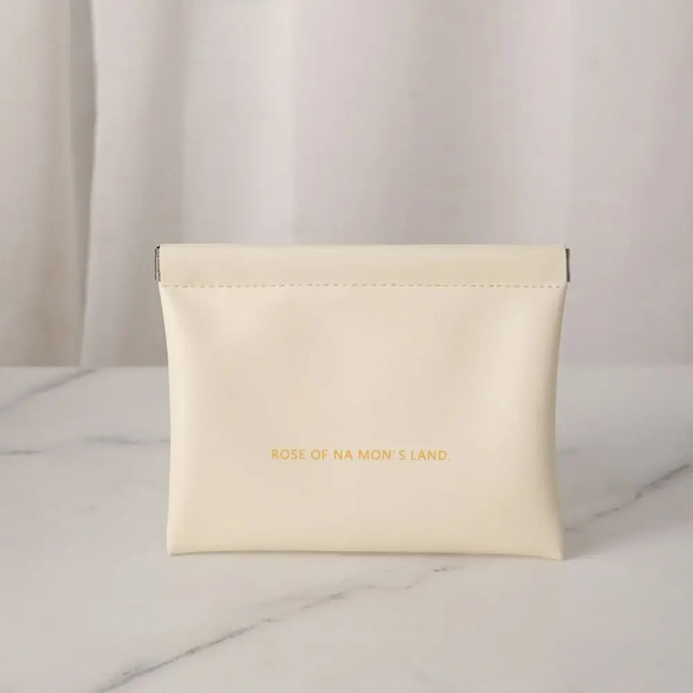 Fashion Simple Lipstick Makeup Bag – Portable Mini PU Cosmetic Organizer & Travel Storage Pouch