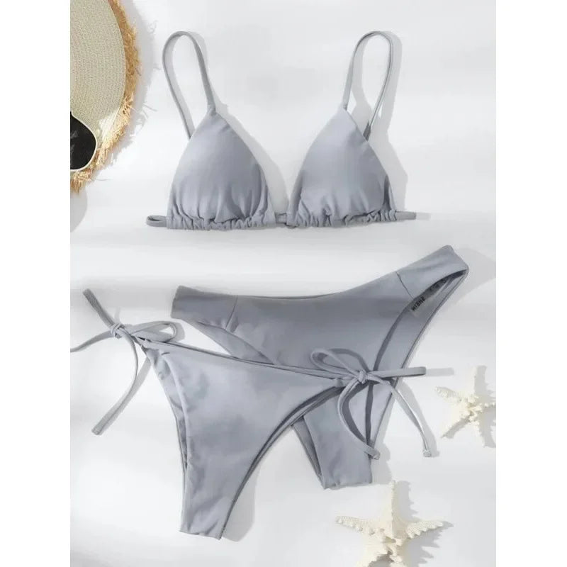 Sexy 3‑Piece Bikini Set