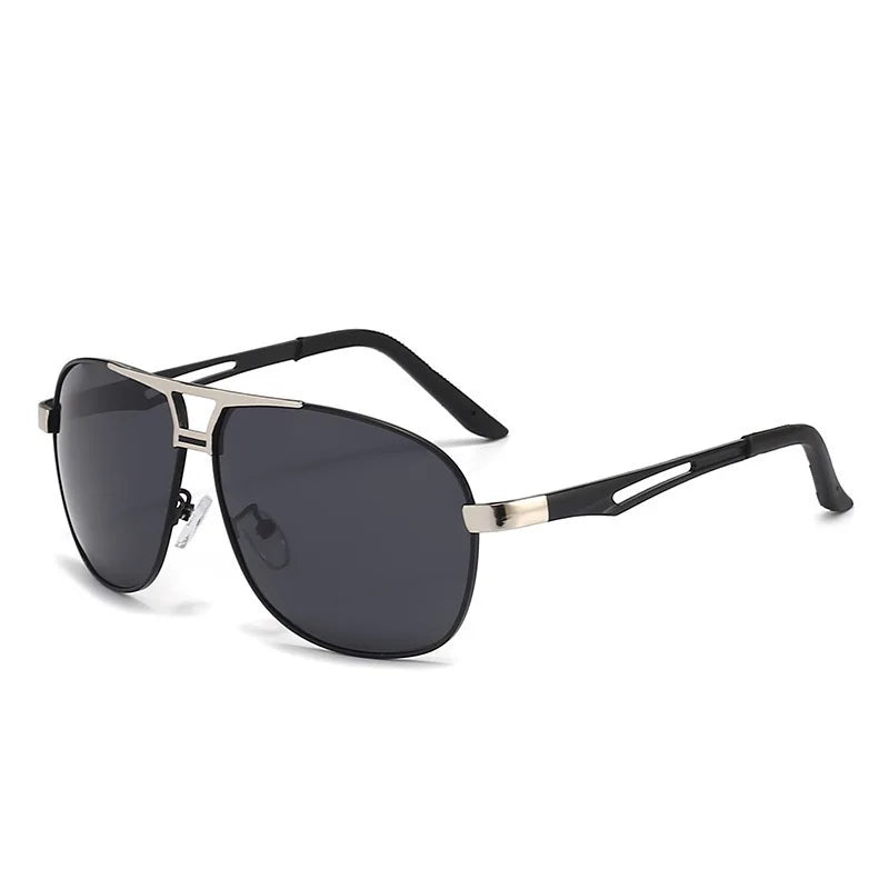 CRIXALIS Pilot Polarized Sunglasses Men Outdoor Sport Fishing Sun Glasses Male Fashion Anti Glare Driving Shades UV Protection