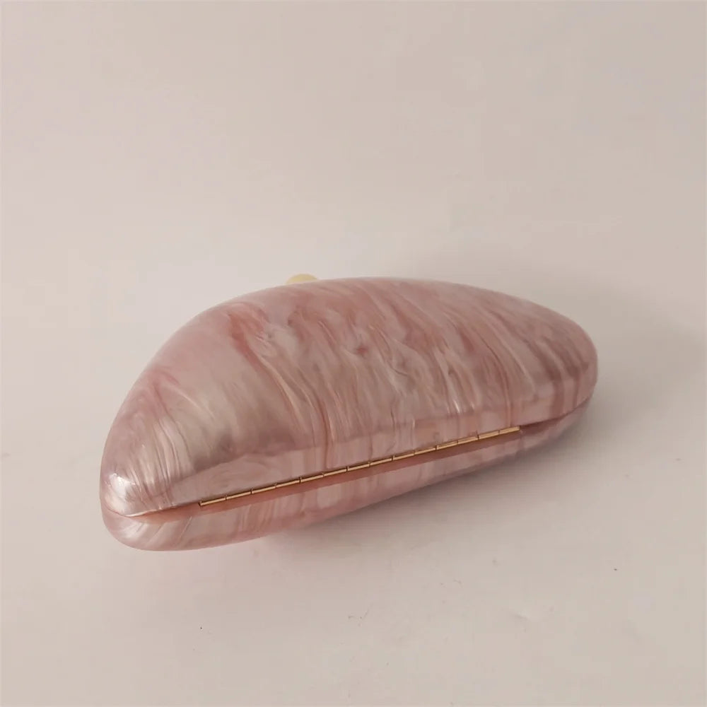 Lady Marble  Mini Blue/Light Pink Acrylic Box Evening Bags Wedding Clutches Bags Wedding Party Diamond Clutch Purse And Handbags