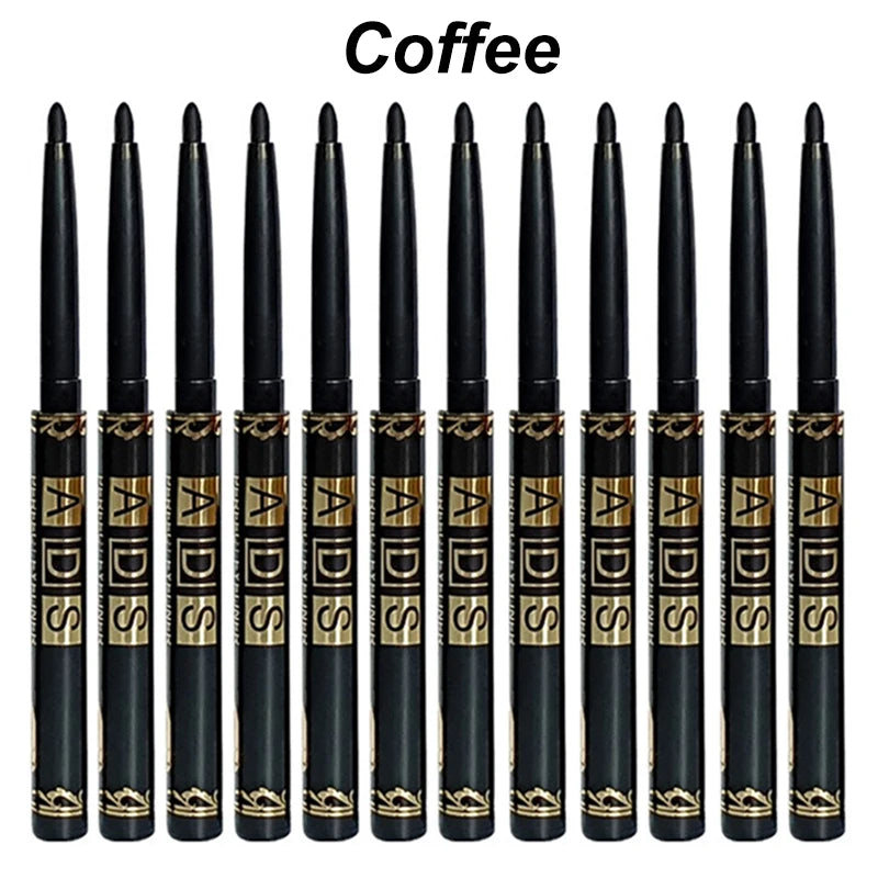 Waterproof Black Eyeliner Pencil Set – Long‑Lasting Matte Gel Liners for Bold, Smudge‑Proof Eye Makeup