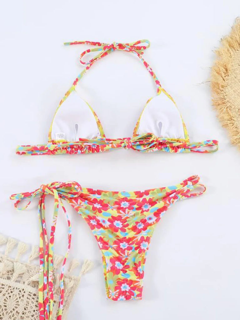 Sexy Women Bikini Micro Bikini Sets 2026 Push Up Female Swimsuit Thong Brazilian Swimwear Two Pieces Biquini Beach Swimming Suit