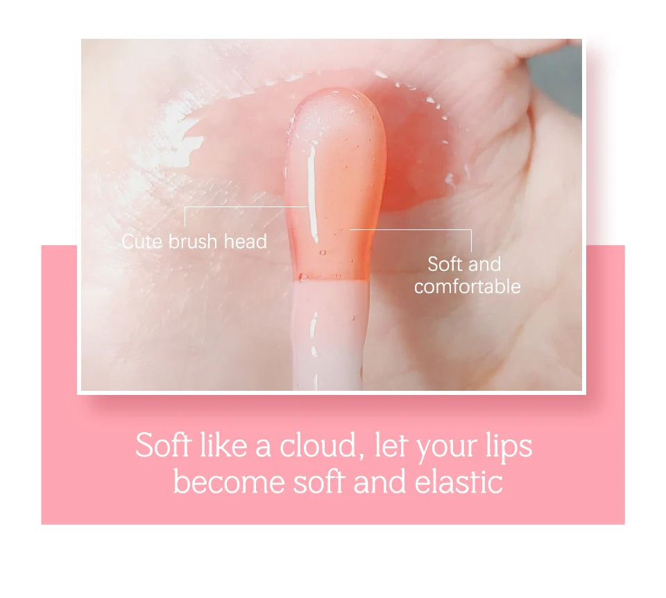 Crystal Jelly Lip Oil – Moisturizing, Plumping & Tinted Glow for Fuller, Softer Lips