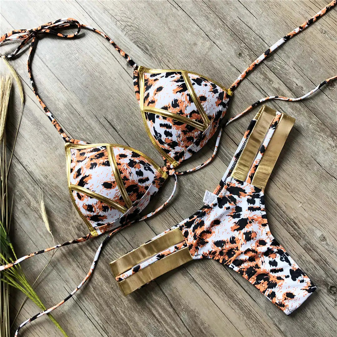 Push‑Up Bikini Set