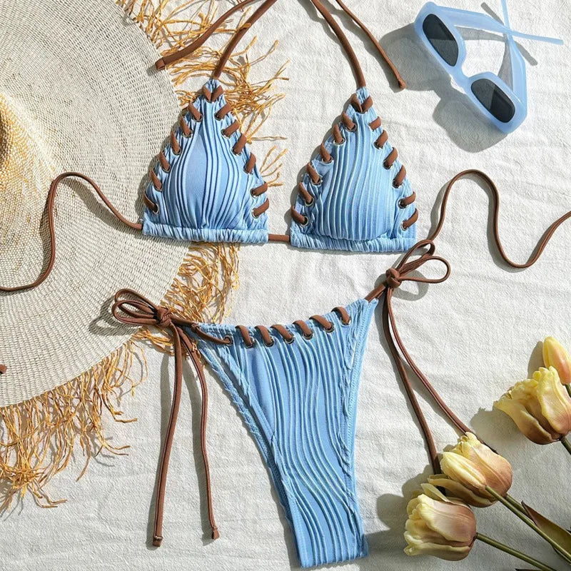 Push‑Up Brazilian Bikini Set