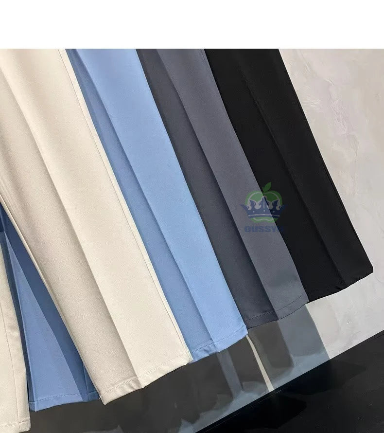 Classic Blue Suit Pants