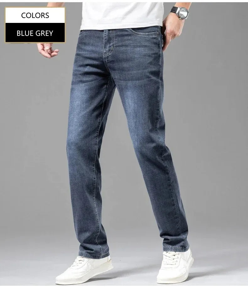 Summer Stretch Gray Jeans