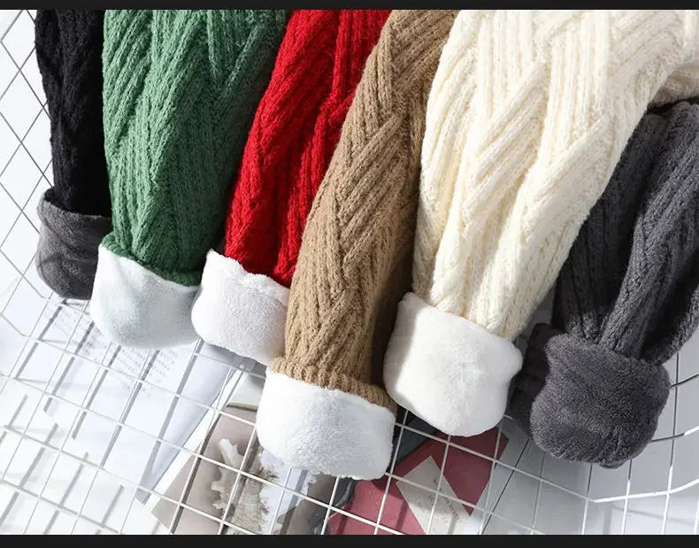 Men’s Winter Fleece Turtleneck Sweater