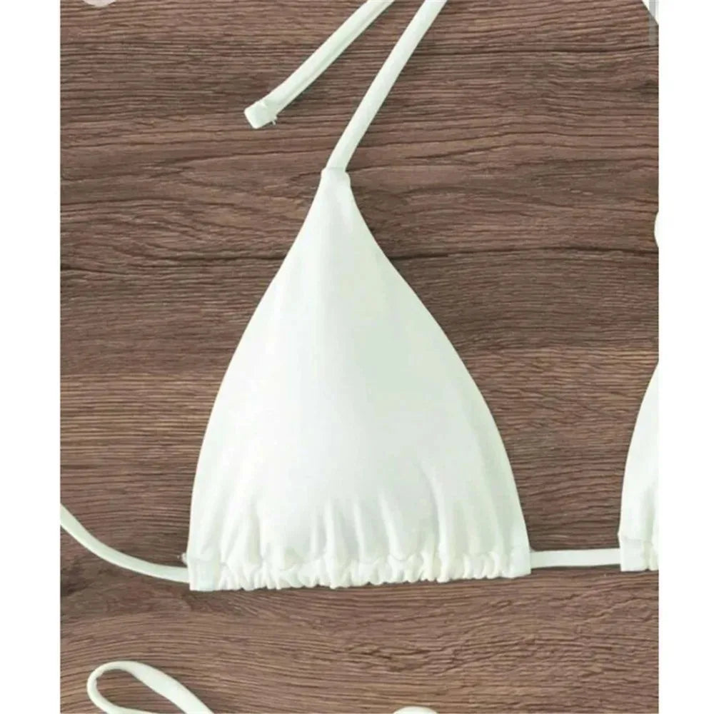 Rose Flower Brazilian Bikini