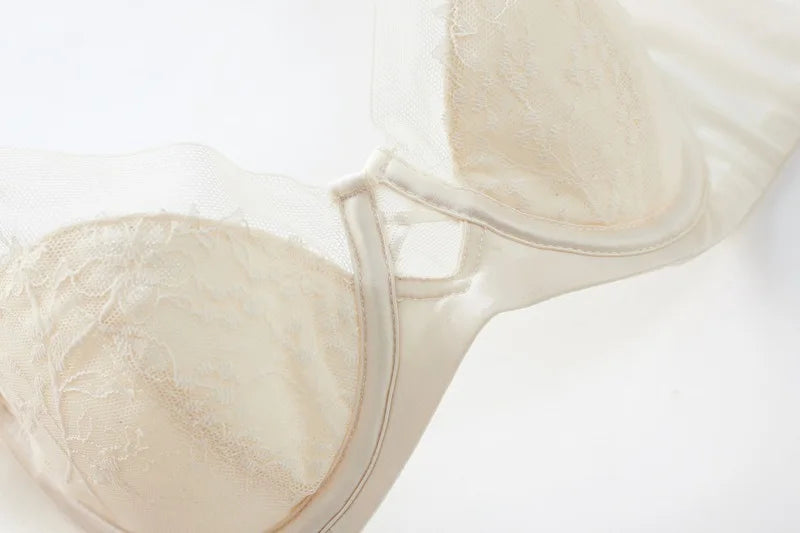 French Lace Embroidery Lingerie Set