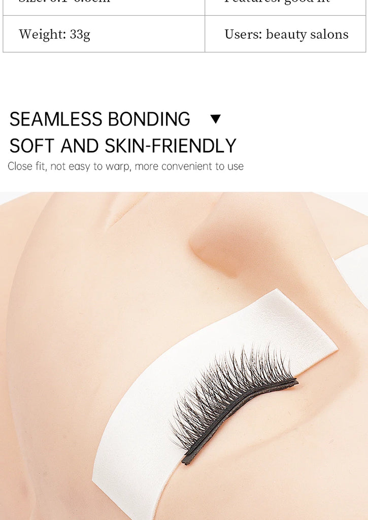 110pcs/Roll Under‑Eye Tapes & Gel Pads – Foam Eyelash Extension Eyepads for Professional Lash Application
