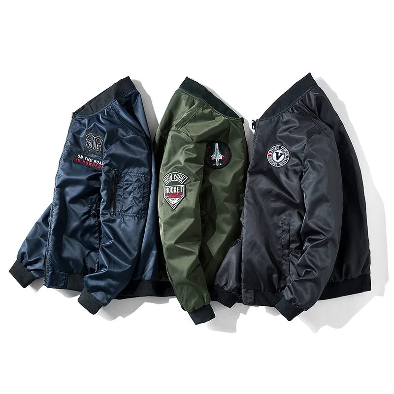 Double‑Sided Baseball Jacket