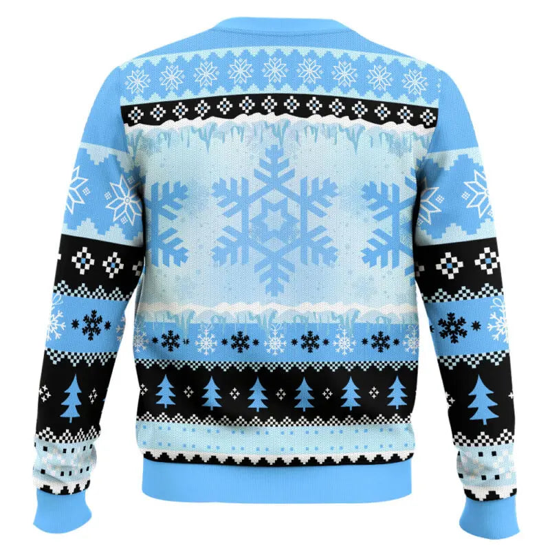 This Is Fine Meme Ugly Christmas Sweater