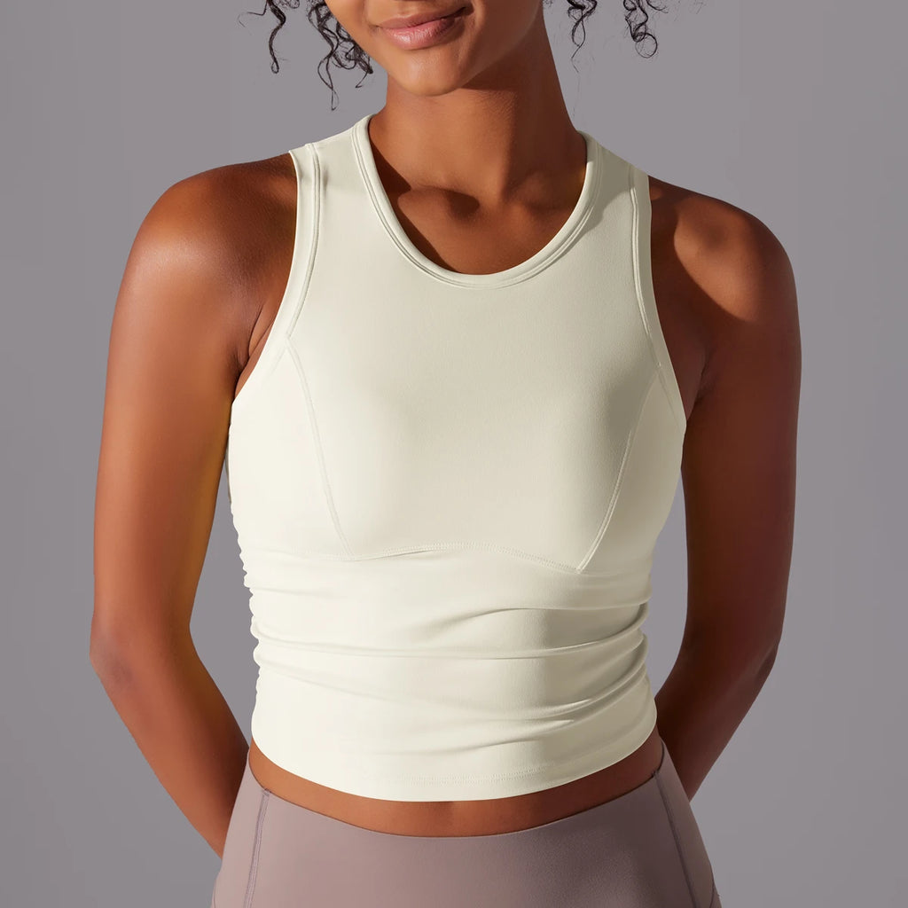 Sport Bra Women Yoga Vest Sports Underwear Women Shockproof Sagging Resistant Yoga Vest Fitness Bra Integrated Professional Runn