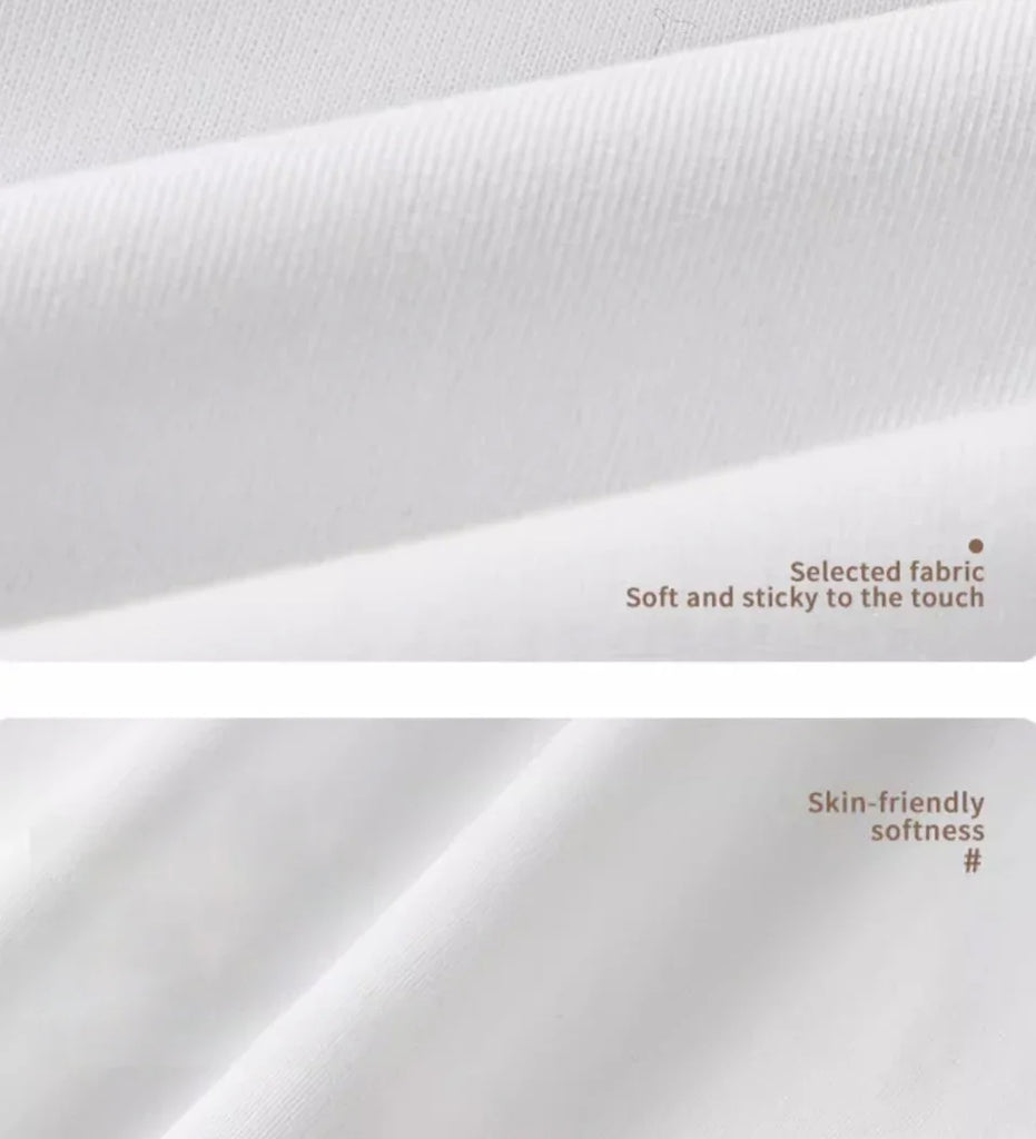100% Cotton Men’s T‑Shirt | High‑End Breathable Summer Casual Round Neck Tee