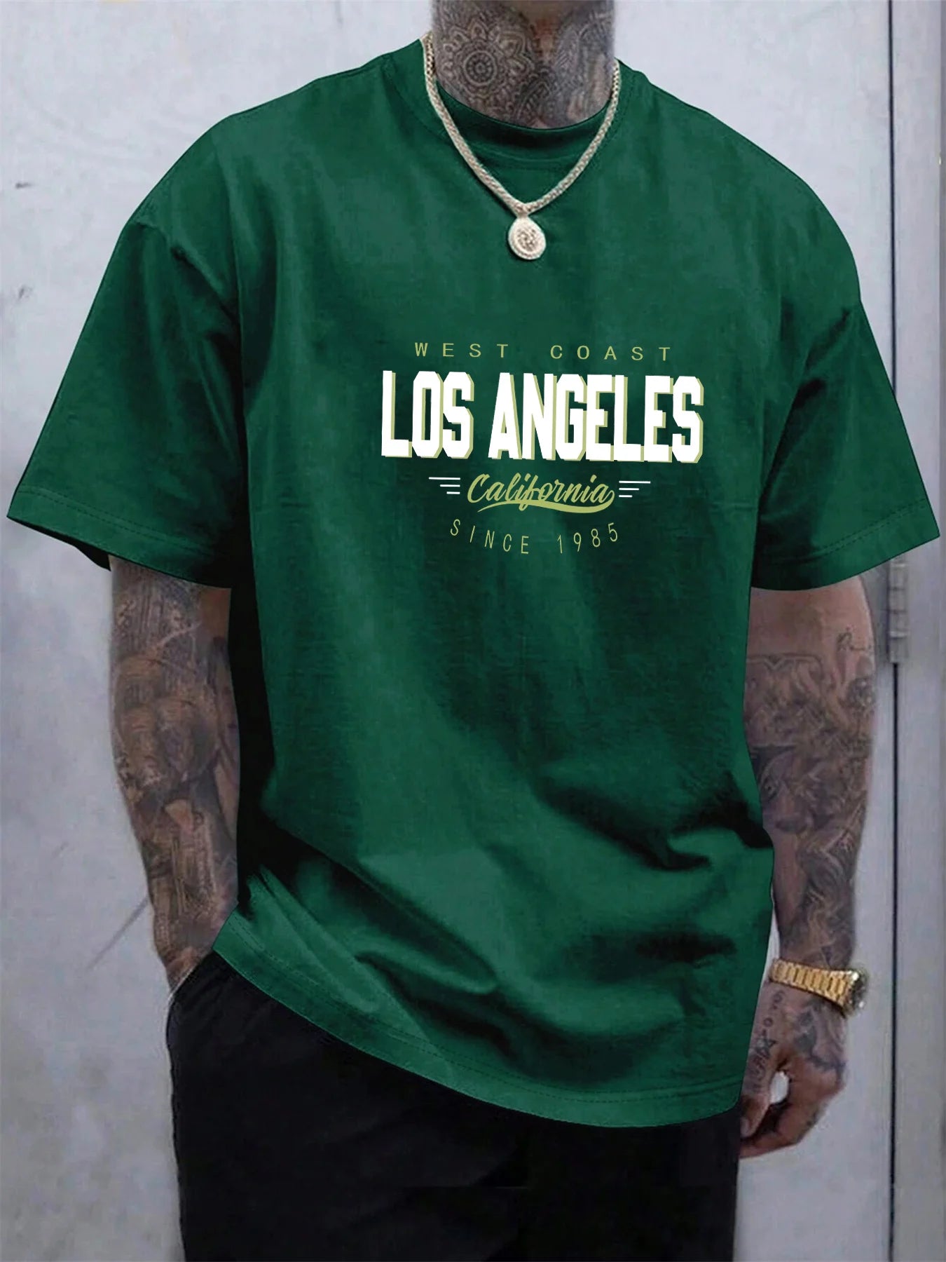 Los Angeles Letter T‑Shirt