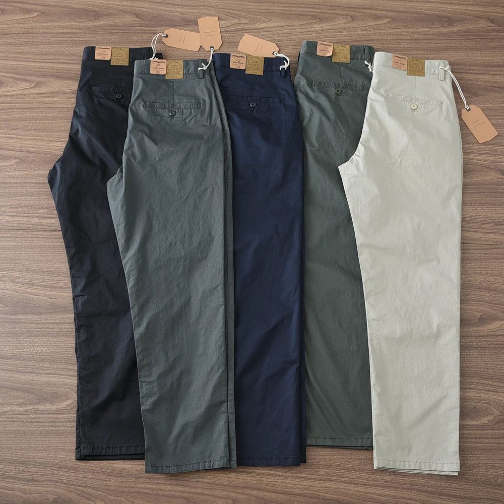 Retro Slim Chino Pants