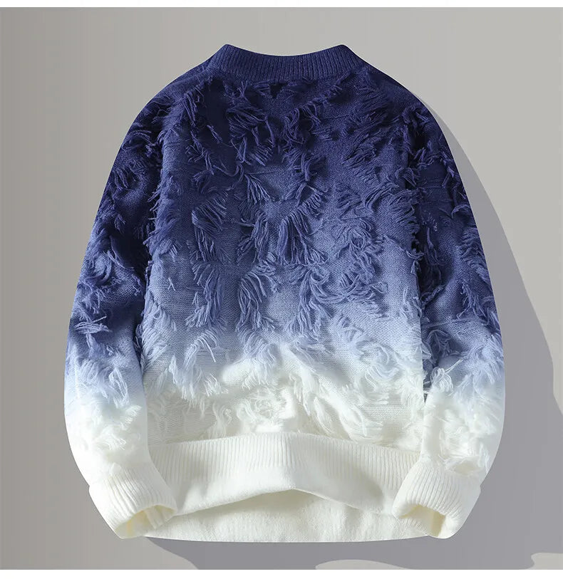 2024 Winter Sweaters for male men thick O-neck sweater men Student youth sweaters autumn Men's wool Casual Knitwear Pullover
