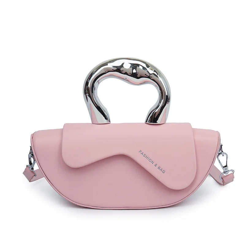 Sewing Thread Solid Soft Shoulder Bags Fashion 2024 High Quality Bags for Women Hasp Interior Compartment Pu Women's Handbag