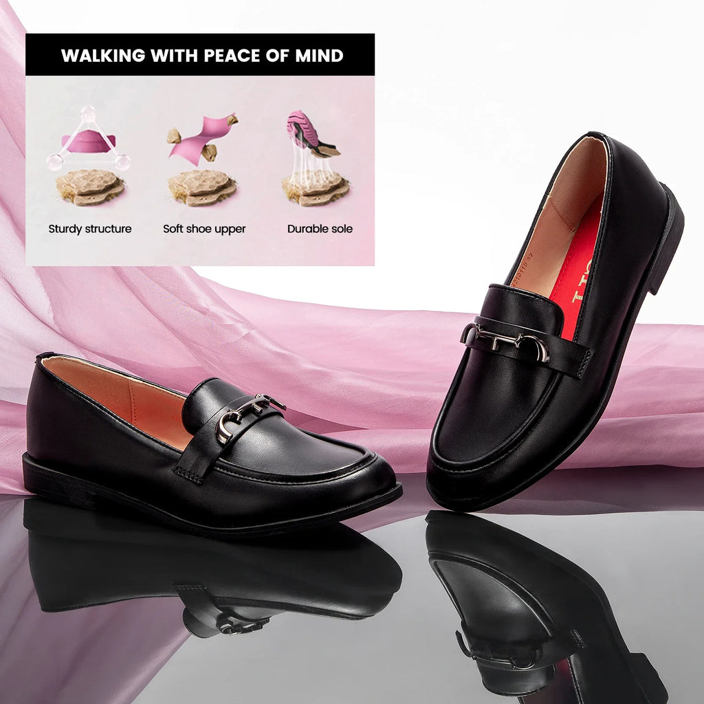 Fine Workmanship Seasonal Fashion New Women's Flat Shoes Retro Classic Pure Colour Simple Women's Leather Shoes