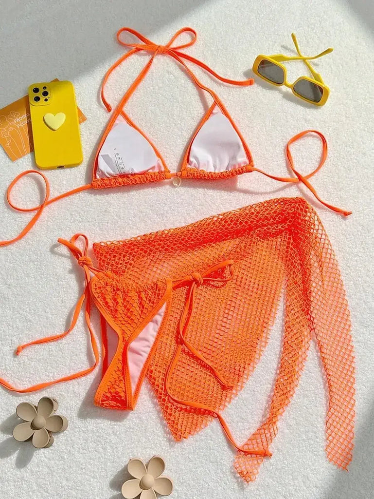 2026 Sexy Bikinis Female Swimsuits Women's Three-Piece Swimwear Beach Swim Wear Bathing Suits Brazilian Bikini Set Pool Bather