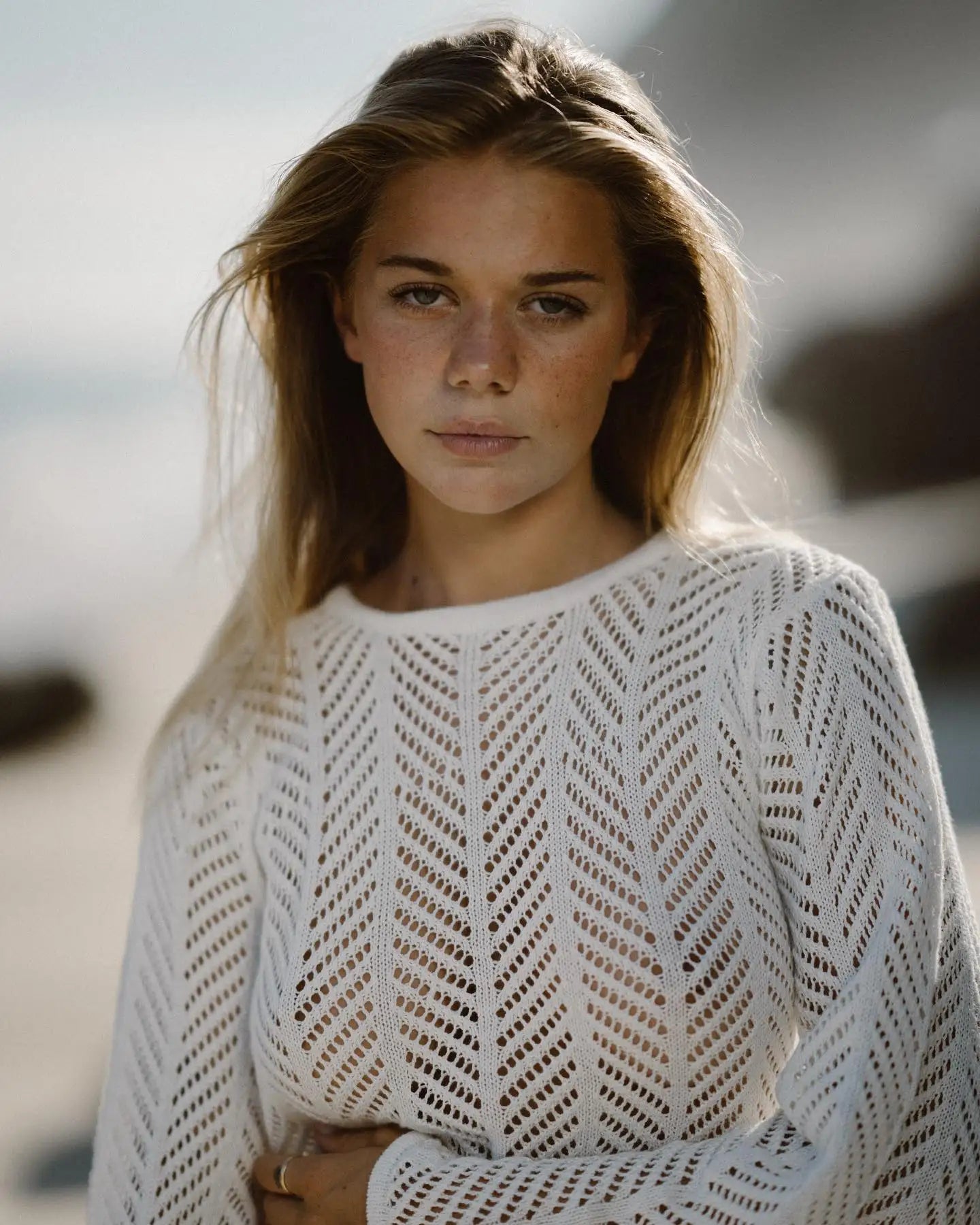 Knit Backless Tassel Cover‑Up
