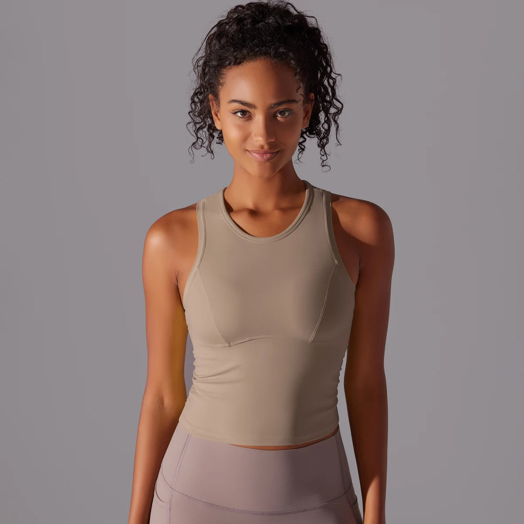 Sport Bra Women Yoga Vest Sports Underwear Women Shockproof Sagging Resistant Yoga Vest Fitness Bra Integrated Professional Runn