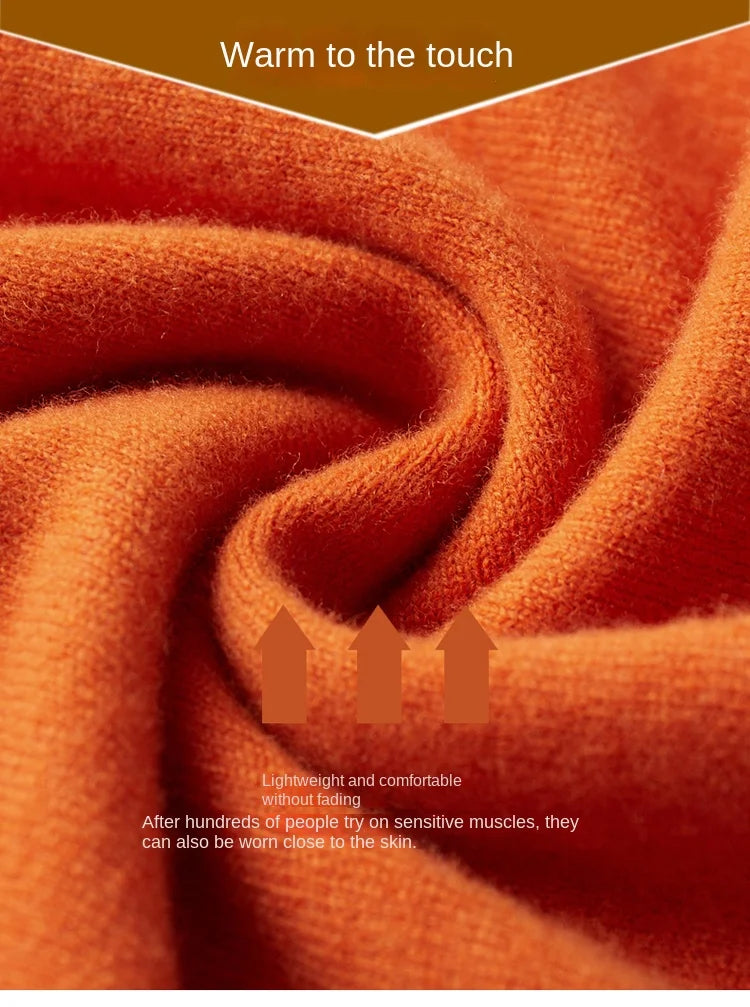 Men’s Cashmere O‑Neck Sweater