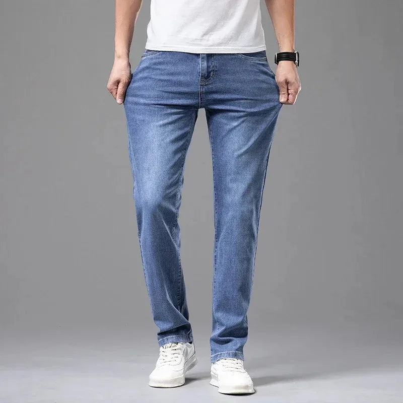 Summer Stretch Gray Jeans