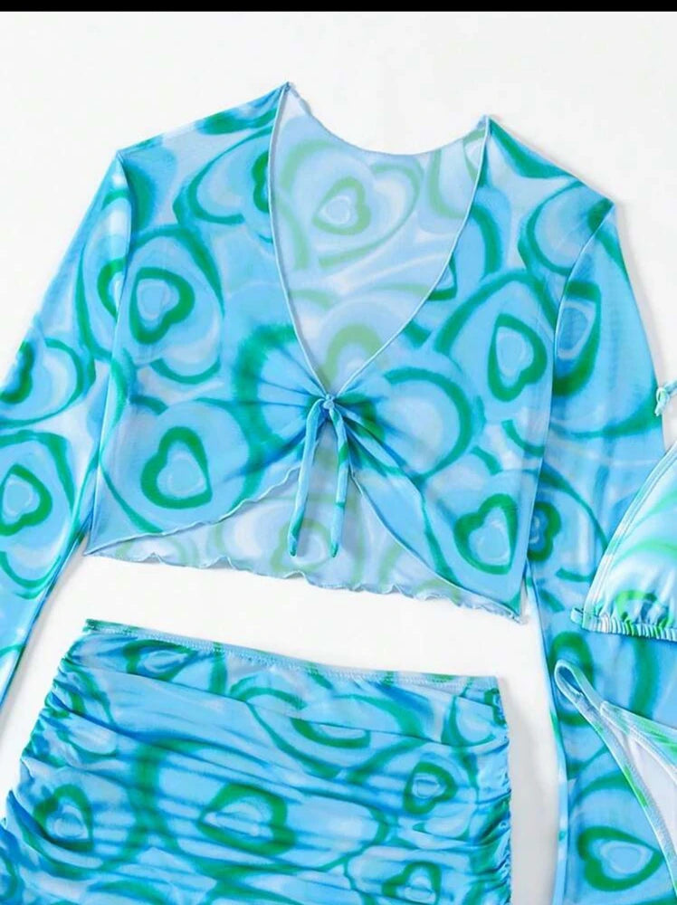 4‑Piece Bikini Set