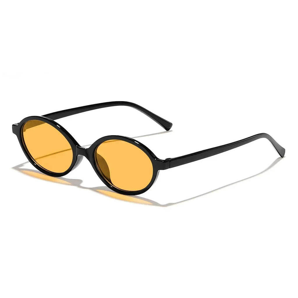 2024 Trend Oval Sunglasses — Unisex Elliptical Small‑Frame UV‑Protection Ultra‑Light Eyewear