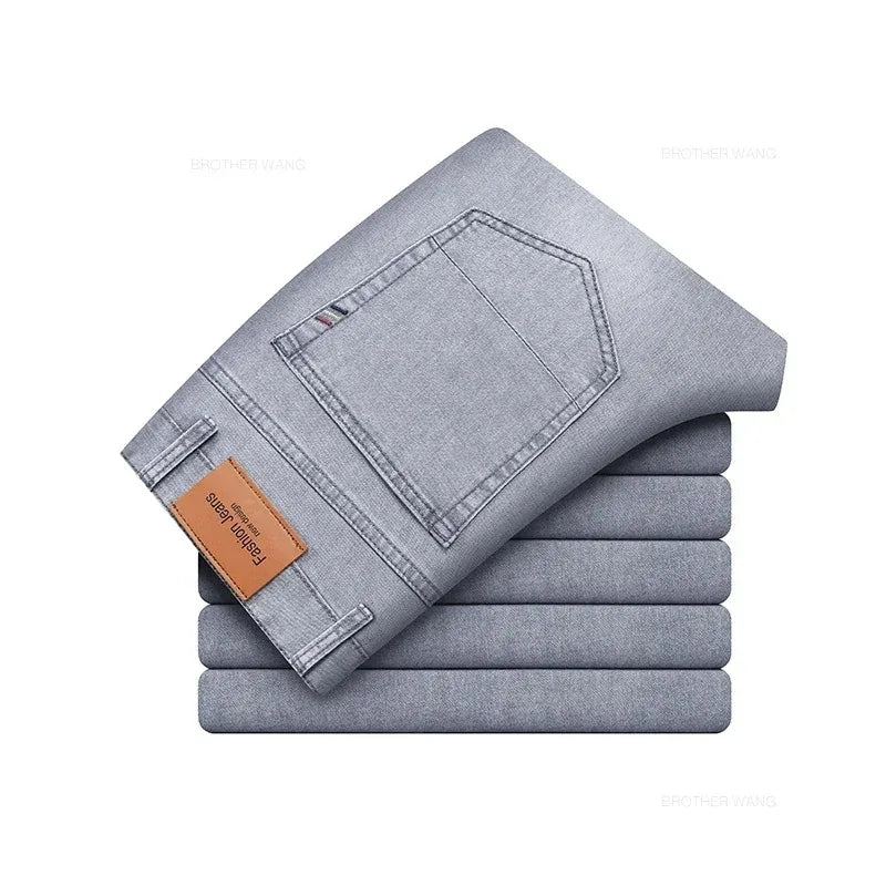 Summer Stretch Gray Jeans