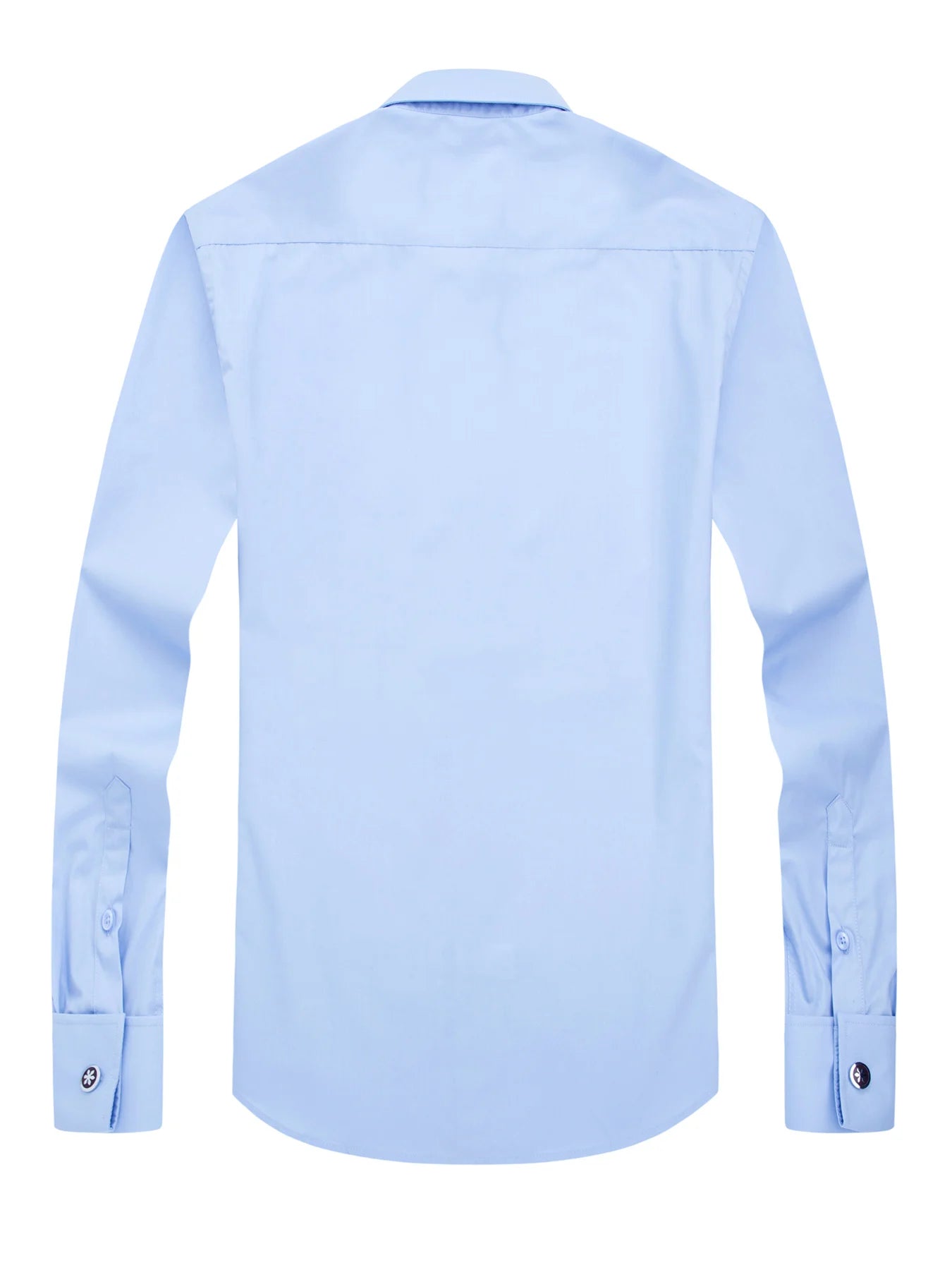 French Cufflink Slim‑Fit Business Shirt